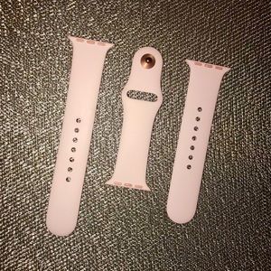 Authentic Apple Watch Bands Straps Rose Gold Pink